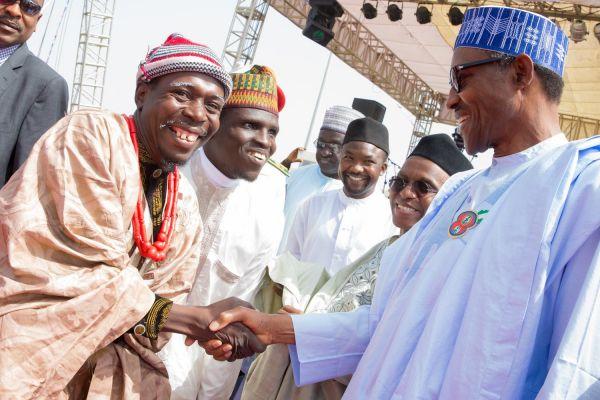 Buhari thanks musicians for contribution to APCâ€™s victory in 2015 general elections