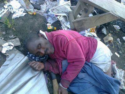 Big shock: Ph.D holder dying in rubbish heap in Lagos!