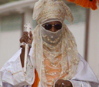 Big man good-o!: Emir of Kano in London for medical check-up after surviving assassinsâ€™ bullets