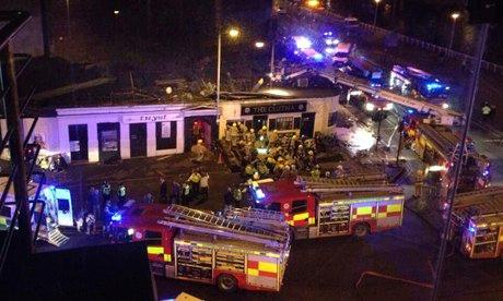 8 dead, 32 injured as police helicopter crashes into bar