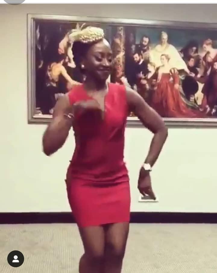 Kate Henshaw dances into the New Year