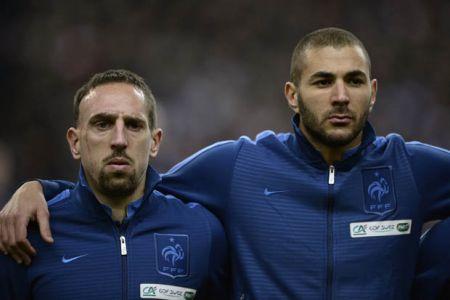 Expensive sex: Franck Ribery and Karim Benzema face 3 years in jail for allegedly bedding 16-year-old girl