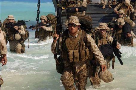 War drums: American troops advance towards Libya