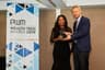 Editor-in-Chief, Professional Wealth Management at Financial Times, Yuri Bender, presenting the Wealth Tech Award to Divisional Head, Fidelity Private Banking, Chioma Nwankwo in London where Fidelity Bank emerged the ‘Best Digital Networking Bank For Entrepreneurs, Africa 2019’ recently.