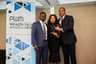 Divisional Head, Fidelity Private Banking, Chioma Nwankwo; Head, Investor Relations, Sam Obioha, and Chief Operations & Information Officer, Gbolahan Joshua, at the PWM Wealth Tech Award in London where Fidelity Bank emerged the ‘Best Digital Networking Bank For Entrepreneurs, Africa 2019’ recently.