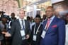 Vice President, Shell Nigeria and Gabon, Peter Costello; Group Managing Director, Nigerian National Petroleum Corporation, Maikanti Baru; and Minister of State for Petroleum Resources, Ibe Kachikwu; during an inspection of the Shell Nigeria exhibition booth at the 2nd edition of the Nigeria International Petroleum Summit in Abuja… late January 2019.