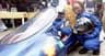 Students of Federal University of Petroleum Resources, Effurun, Delta State, demonstrating their self-built energy-efficient car, Delta Cruz, on their campus on Sept. 17, 2015 in readiness for the 2015 Shell Eco-marathon competition in South Africa, in October.
