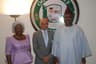 (L-R) Ogun State Deputy Governor, Chief (Mrs) Yetunde Onanuga; Managing Director/Chief Executive Officer, Nestle Nigeria Plc, Mr. Gordon Dharnesh and Ogun State Governor, Senator Ibikunle Amosun, when the top management of Nestle Plc paid a courtesy visit on the governor at his Oke-Mosan, Abeokuta office on Wednesday.