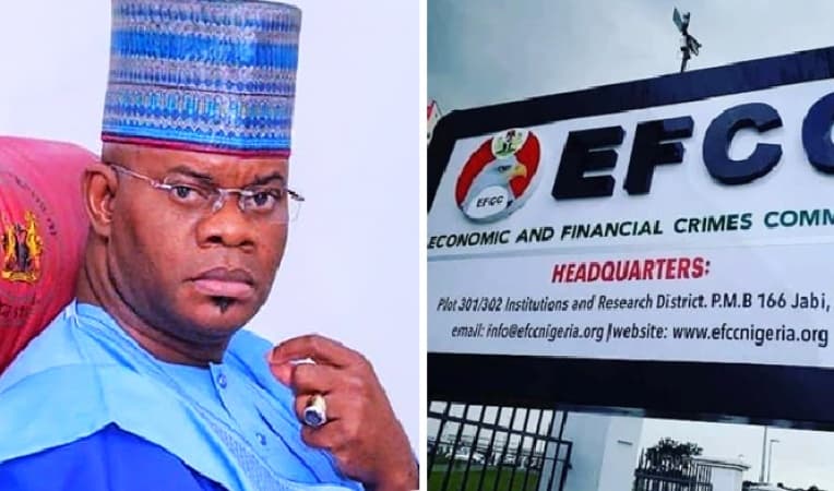 JUST IN: Yahaya Bello honours EFCC invitation, submits self for questioning