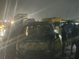 Lagos: Many injured in multiple auto crash