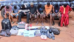 Police arrest dismissed soldier, seven other suspects in Enugu armed robbery