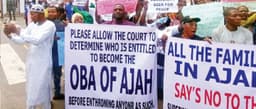 Protesters storm Lagos governor?s office over planned monarch imposition