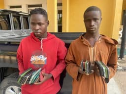 Police detain 2 suspects, recover 25 stolen phones in Borno