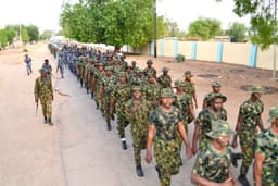 3 Brigade, Nigerian Army conducts joint route march in Kano