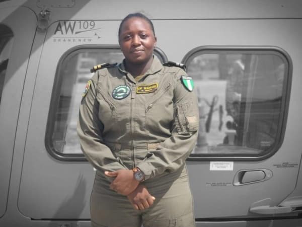 Nigeria gets first female navy aircraft pilot