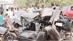 Three policemen, one suspect die in Ondo road accident