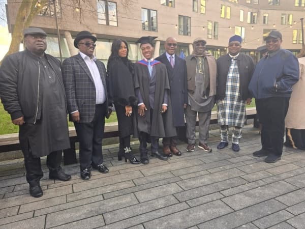 Top Nigerian politicians storm London for Wike?s son?s graduation from Queen Mary University + PHOTO