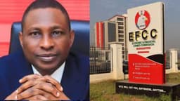 EFCC Chairman descends heavily on 37 corrupt officers; detains 10, dismisses 27