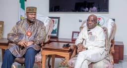New Ohanaeze PG visits Otti, promises to work closely with Govs to achieve set goals