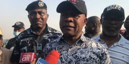 Mbah visits Enugu fuel tanker accident scene, orders measures to prevent reoccurrence