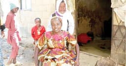 Meet physically challenged man with 4 wives who chose not to beg
