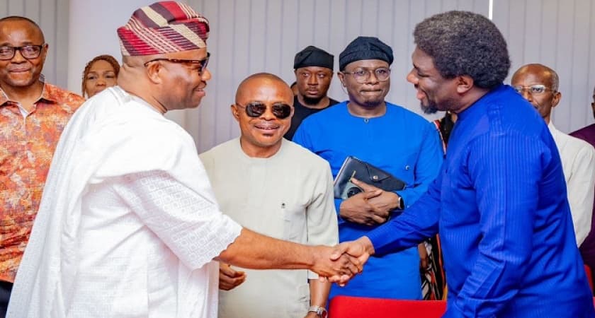 Tax evasion: NLC, TUC, NECA tackle Akpabio over comments