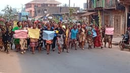 Enugu women protest herdsmen attacks, block highway