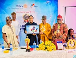 Donald Duke joins Rotary Club of Ikeja-Alausa Central