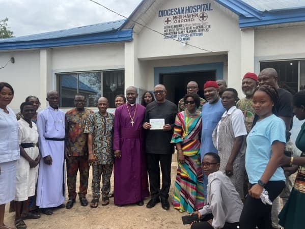 Obi boosts healthcare and education in Ogbaru with N5 million