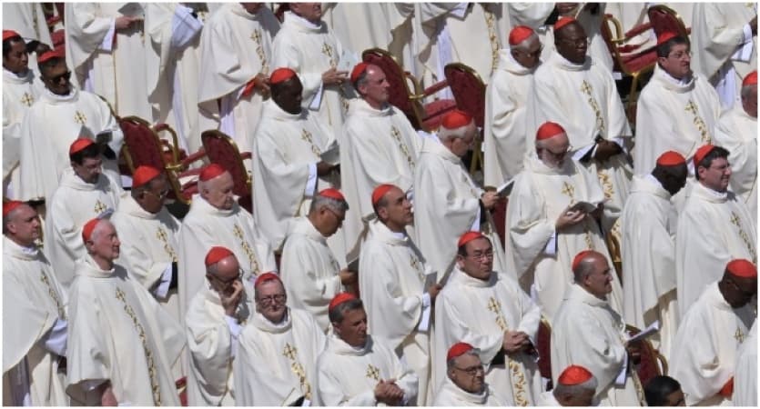 Catholic cardinals call for worldwide ceasefire ahead of conclave