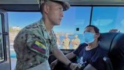 Five fishermen who survived 55 days adrift by drinking rain and parboiling passing fish arrive at port