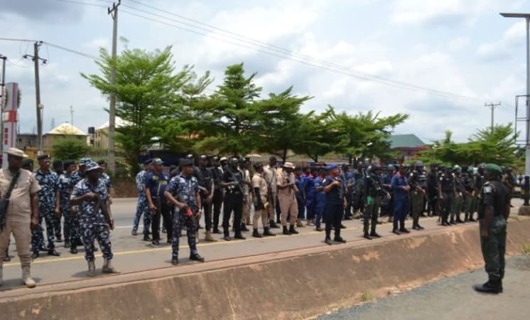 Biafra Day: Security operatives battle-ready for IPOB