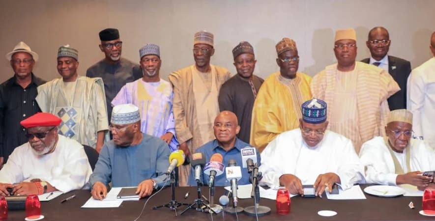 Coalition: Atiku, Obi, Amaechi, Mark, others meet to adopt ADC