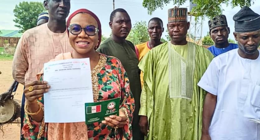 Former Minister, Ex-Governor’s wife dump PDP for ADC in Yobe