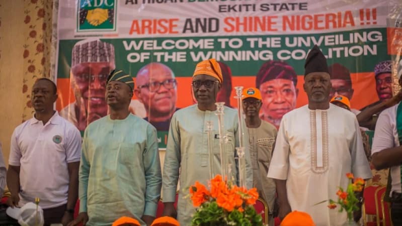 Top PDP, APC leaders join as ADC unveils structure in Ekiti