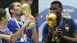 ?Dream came true? - Paul Pogba gets to play with Zinedine Zidane & France?s 1998 World Cup winners as Monaco new boy rediscovers his smile after doping ban