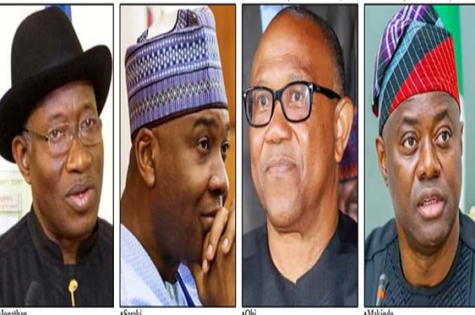 2027: Jonathan, Obi, Wike, Saraki, Makinde top list as PDP shops for viable candidate against Tinubu