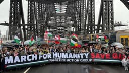 Thousands March Across Sydney Harbour Bridge in Historic Gaza Protest After Court Win