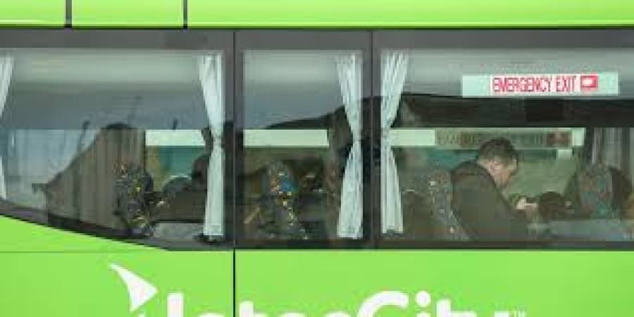 Woman arrested after toddler found alive in suitcase on bus