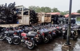 Lagos task force impounds 78 motorcycles
