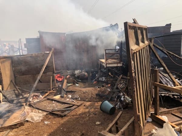 Gas explosion rocks Lagos market