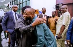 Fintiri hosts Davido ahead Yola Concert