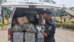 Police intercept bus loaded with drugs in Delta