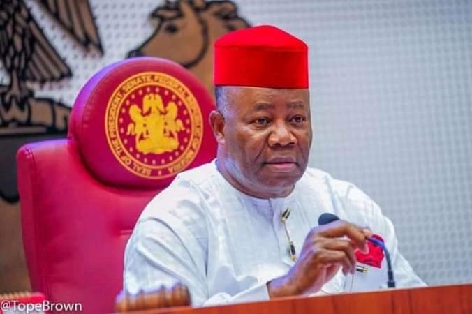 Akpabio petitions Police, DSS over fake news about Trump’s comment