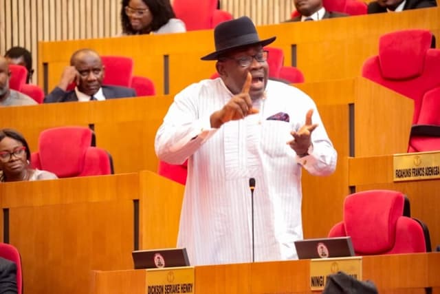 Collaborate with the US and other allies to defeat murderous terrorists in Nigeria — Senator Dickson charges FG