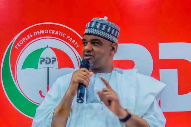 Damagum tightens grip as PDP state chairmen disown rival leadership