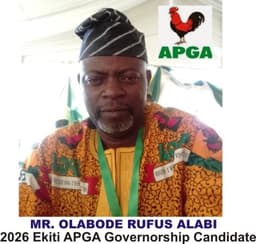 Ekiti 2026: Olabode Rufus Alabi emerges APGA Governorship Candidate
