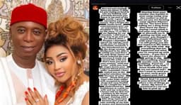 Again, Regina Daniels Accuses Ned Nwoko Of Drugging And Intimidation, Threatens To Reveal Alleged Crimes