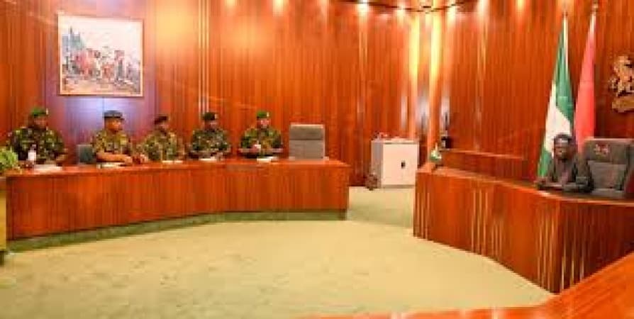 JUST IN: Tinubu holds closed-door meeting with Service Chiefs