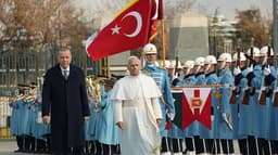 Pope Leo on first foreign trip says future of humanity at stake from conflict